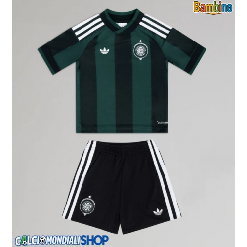 Maglie da calcio Celtic Seconda Maglia Bambino 2026-27 Manica Corta + Pantaloni corti)